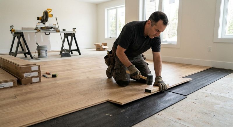 Engineered Wood Installation in West Lafayette, IN