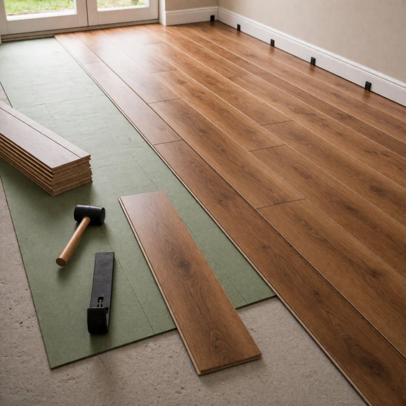 Laminate Floor Replacement in Carroll County, IN