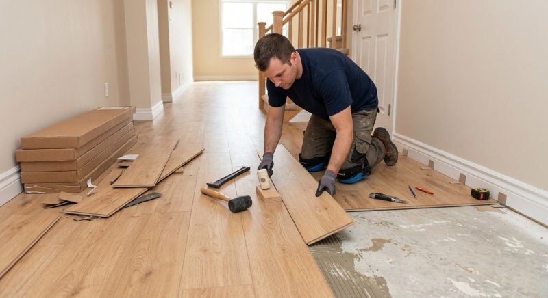 Laminate Floor Replacement in Fowler, IN