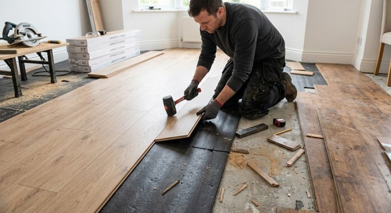 Laminate Floor Replacement in Tippecanoe County, IN