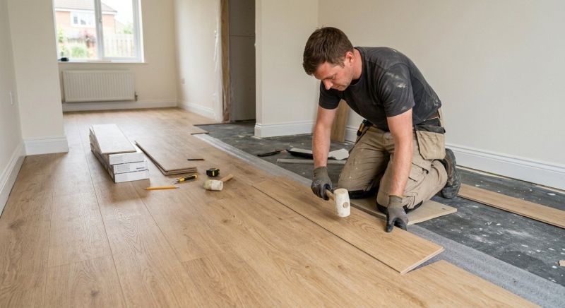 Linoleum Floor Installation in Boswell, IN
