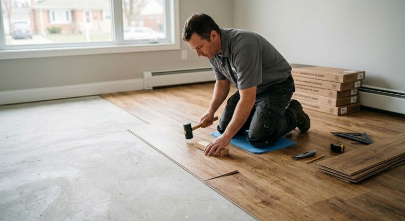 Linoleum Floor Installation in Tippecanoe County, IN
