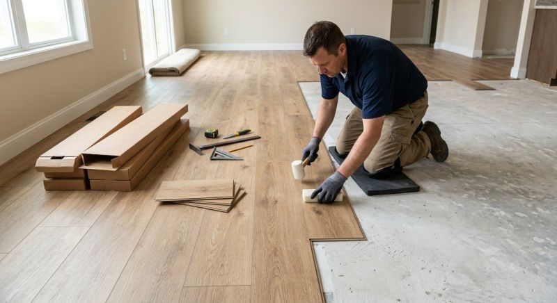 Lvt Flooring Installation in West Lafayette, IN