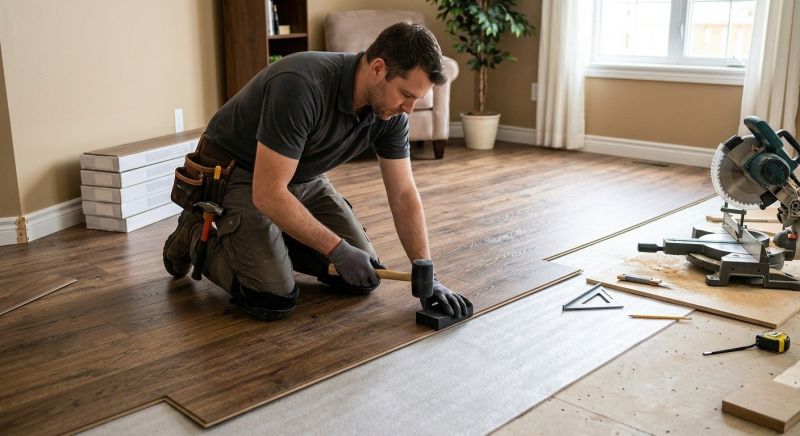 Plank Laminate Installation in West Lafayette, IN