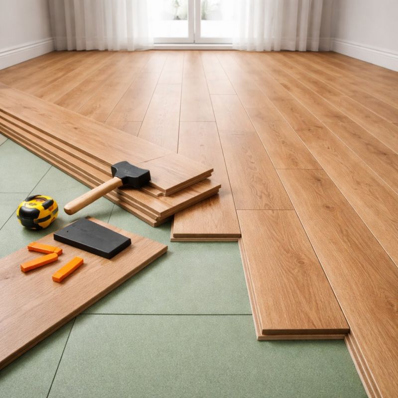Plank Laminate Installation in West Lafayette, IN