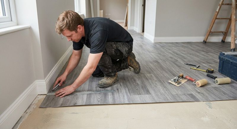 Sheet Flooring Installation in Benton County, IN