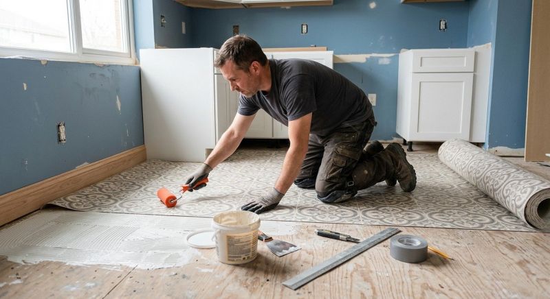 Sheet Flooring Installation in Carroll County, IN