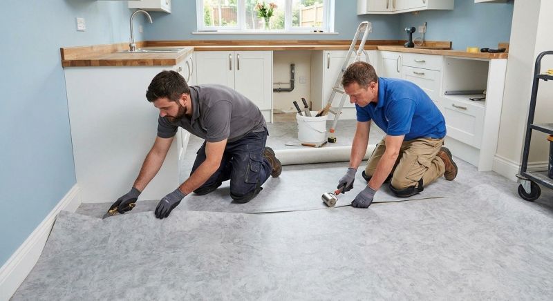 Sheet Linoleum Installation in West Lafayette, IN