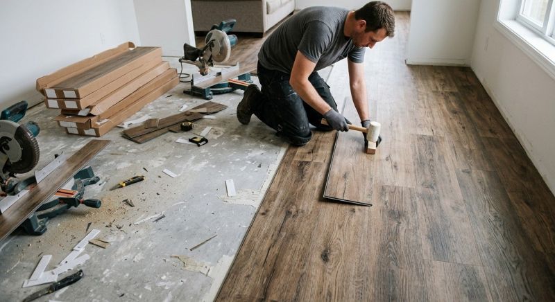 Vinyl Flooring Installation in Carroll County, IN