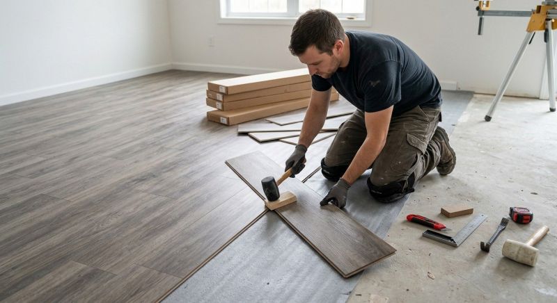 Vinyl Flooring Installation in Carroll County, IN