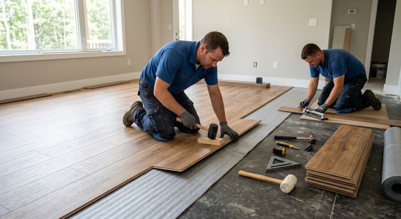 Vinyl Flooring Installation in Lafayette, IN