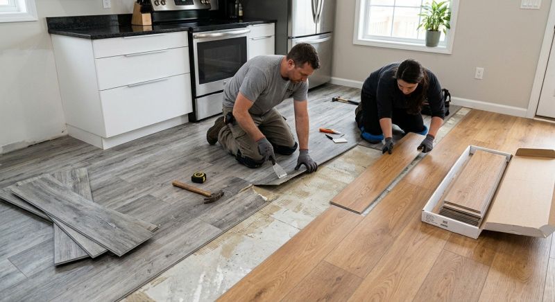 Vinyl Tile Replacement in West Lafayette, IN