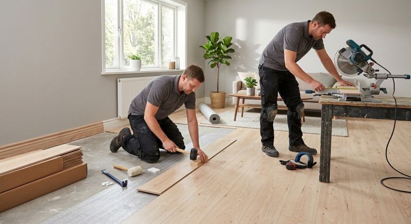 Wood Laminate Installation in West Lafayette, IN
